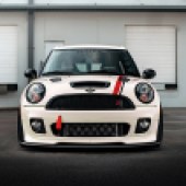 Modified Mini Clubman R55 - front on