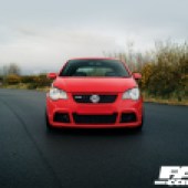 Front end on modified VW Polo GTI