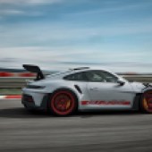 The Porsche 911 GT3 RS on track
