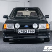 Princess Diana's Escort RS Turbo front on