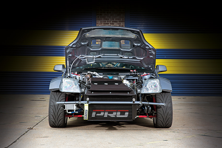 how to prepare your car for a track day - intercooler is essential 