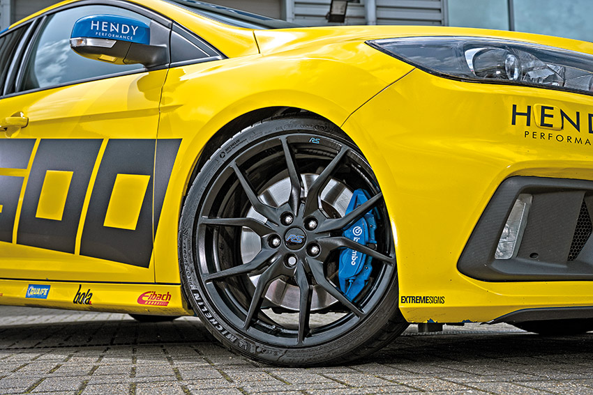 Tuned Ford Focus RS Mk3 wheels