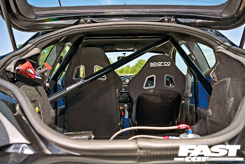 Interior shot of Turbocharged Ford Puma