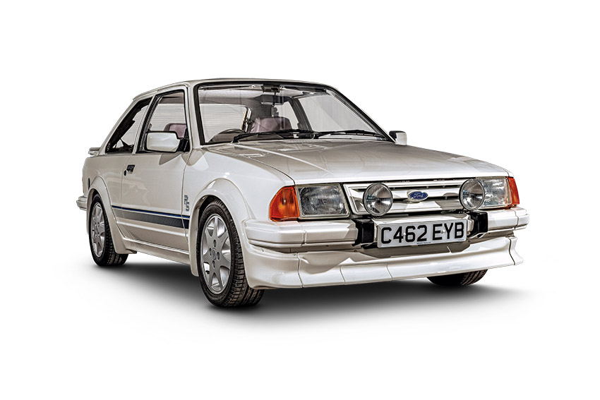 Front shot of Ford Escort RS Turbo S1