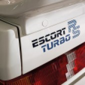 Ford Escort RS Turbo S1 bagde