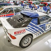 Rear of Ford RS200