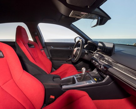 Interior of new Honda civic Type R FL5