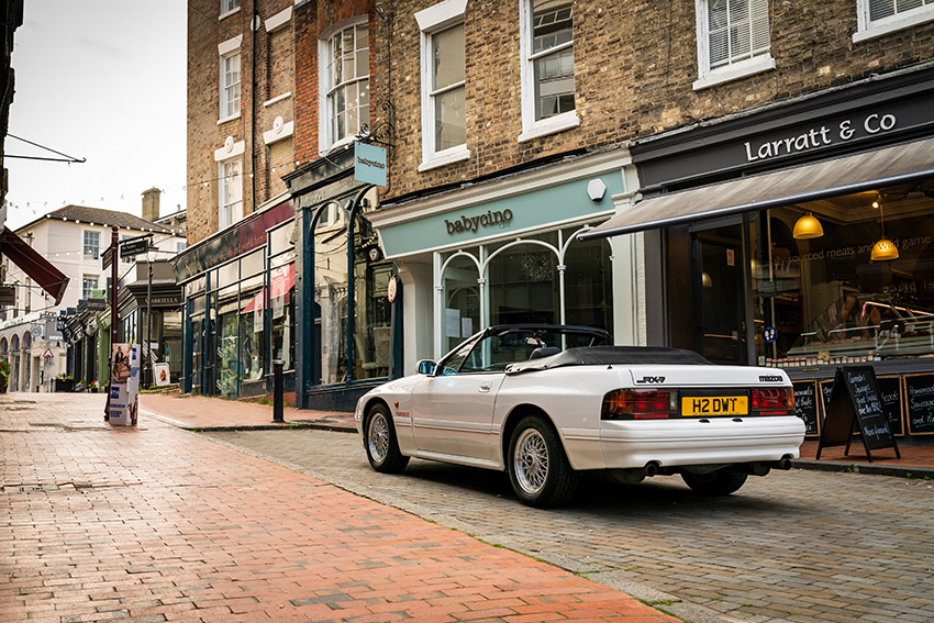 Mazda RX-7 FC rear shot