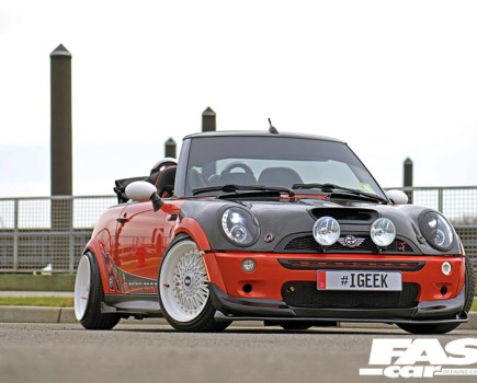 Modified Mini R52 front 3/4
