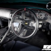 Interior shot on modified Nissan Silvia s14a
