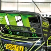 WRC wing on Ford Focus RS Mk2