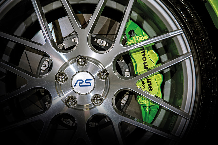 Ford Focus RS Mk2 brake tuning