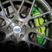 Ford Focus RS Mk2 brake tuning