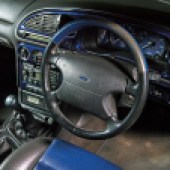 Interior in Ford Mondeo St200