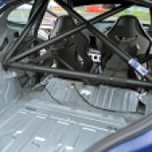 Roll cage in Ford Racing Puma - tuning