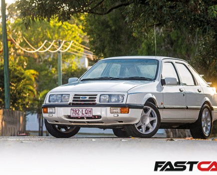 Front 3/4 on Ford Sierra XR8