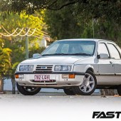 Front 3/4 on Ford Sierra XR8