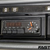 Stereo inside of Ford Sierra XR8