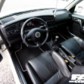Modified VW Vento interior