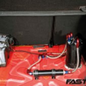 Boot in Modified Ford Focus ST Mk2