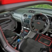 Interior shot of Modified Ford Focus ST Mk2