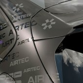 Airtec livery on modified ford focus st mk4