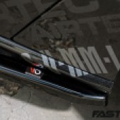 Side skirts on modified Ford Focus ST Mk4