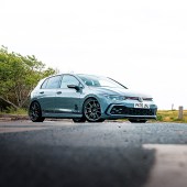 front 3/4 of modified vw golf gti mk8