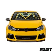 Front end shot of modified vw golf r mk6