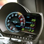 Digital gauge in tuned R53 mini