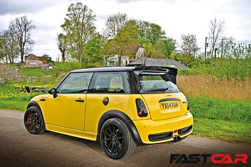 Stanced Yellow R52 Mini Tuned R53 Mini With 282bhp | Fast Car