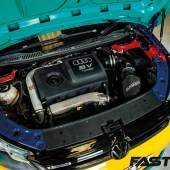 1.8T BAM engine in tuned VW Caddy