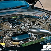Twin-turbo engine in Ford Mustang s550