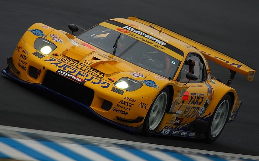 Mazda RX-7 Trivia: RE Amemiya competed with the car in the Japanese Super GT Championship