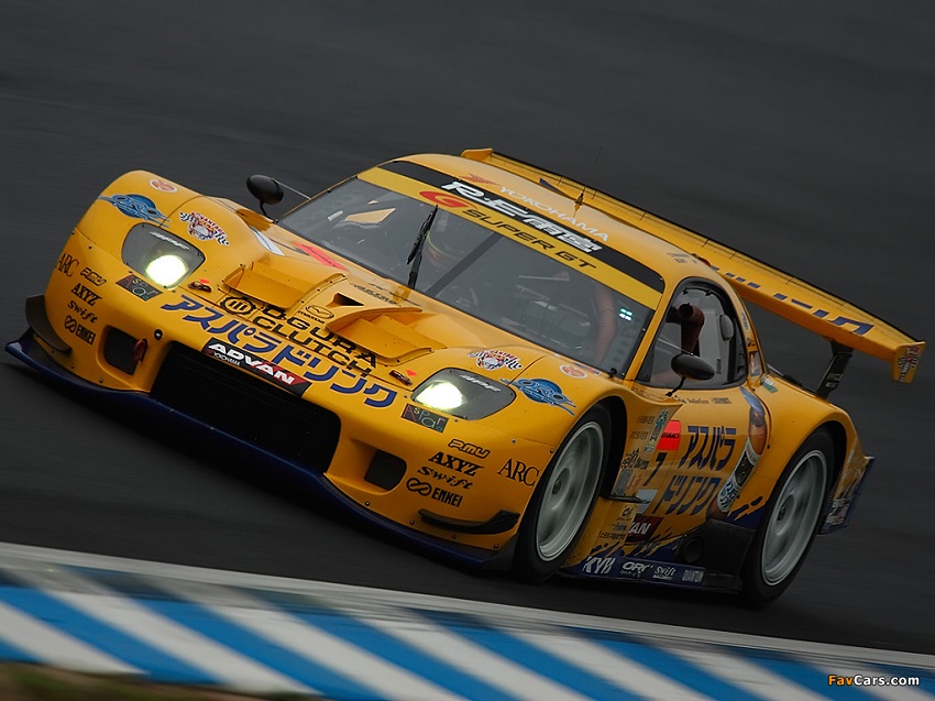 Mazda RX-7 Trivia: RE Amemiya competed with the car in the Japanese Super GT Championship