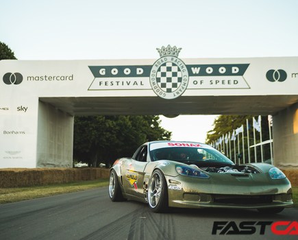 Modified Corvette at Goodwood