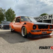 Modified Ford Escort Mexico and widebody VW Golf Mk2