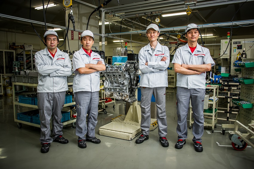 Only four men are trusted to build Nissan GT-R engines.