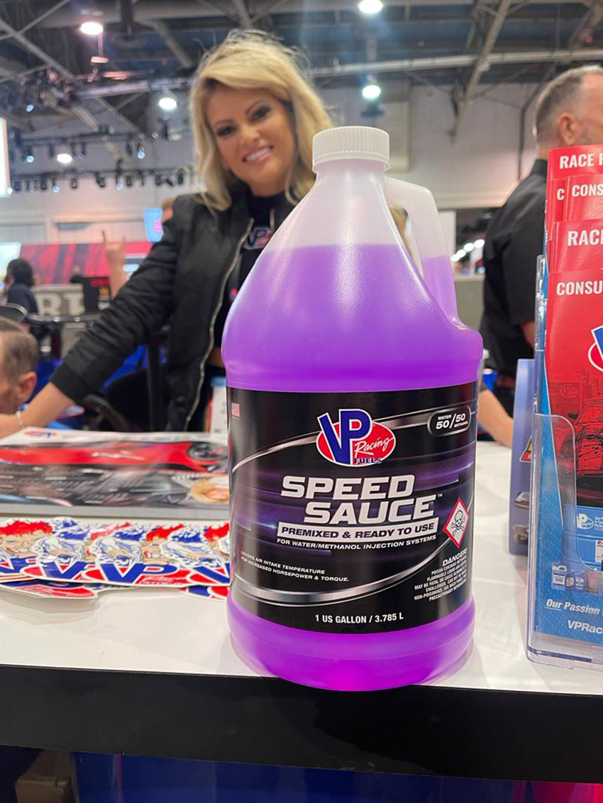 VP speed sauce best products at sema