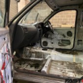 Interior of Ford Ranger empty