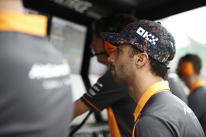 Daniel Ricciardo out of Sao Paulo F1
