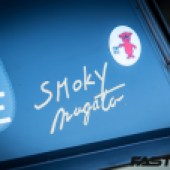 smokey nagata signature on Top Secret nissan GT-R