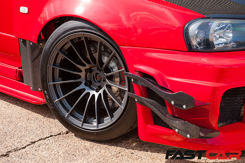 wheels and canards on R34 skyline