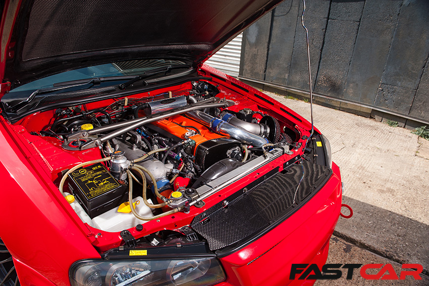 HSK RB28 engine in Tuned Nissan Skyline GT-R R34