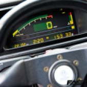 digital instrument cluster on Tuned VW Golf Mk2 Rallye