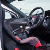 Interior of Turbocharged Honda Civic Type R FN2