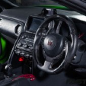Interior of world's fastest Nissan GT-R