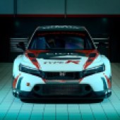 he front end of the Honda Civic Type R TCR FL5