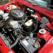 engine in Mk2 Fiesta