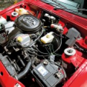 engine in Mk2 Fiesta